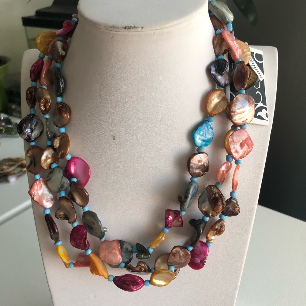 Summer shell necklace